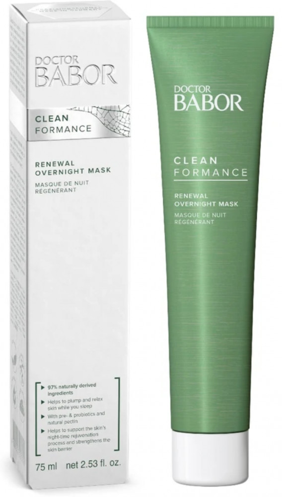 Ночная маска для лица «Clean Formance Renewal Overnight Mask» | Babor