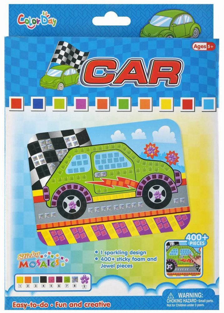 Мозаика «Машина» | Junfa Toys