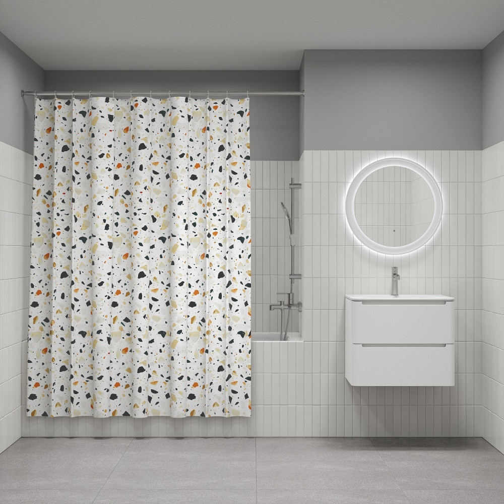 Штора для ванной комнаты | Base | Iddis