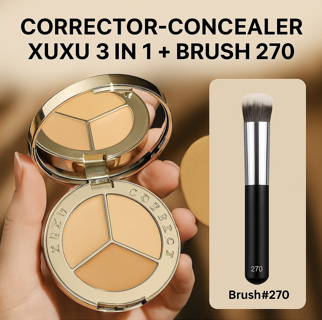 Корректор-консилер с кистью №270 для макияжа «Xuxu»