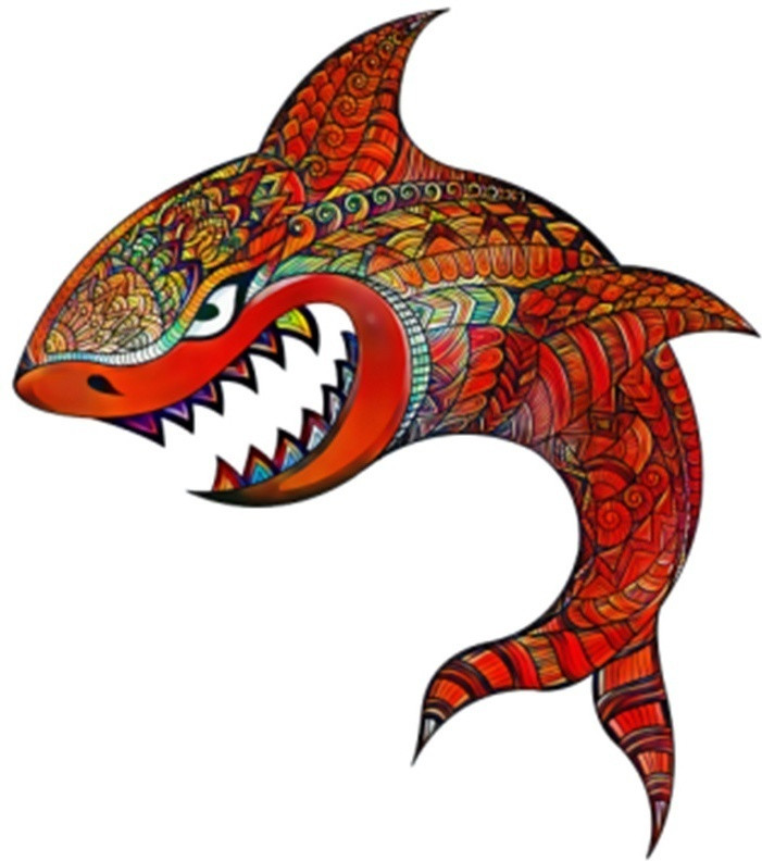 Пазл «Акула Unique 005» | Puzzle