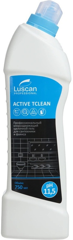 Средство для уборки санитарных помещений «Active Тclean» | Luscan Professional