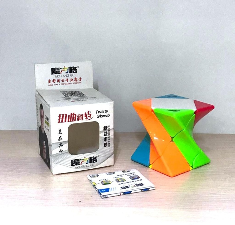 Головоломка кубик Рубика «Twisty Skewb» | QiYi Toys