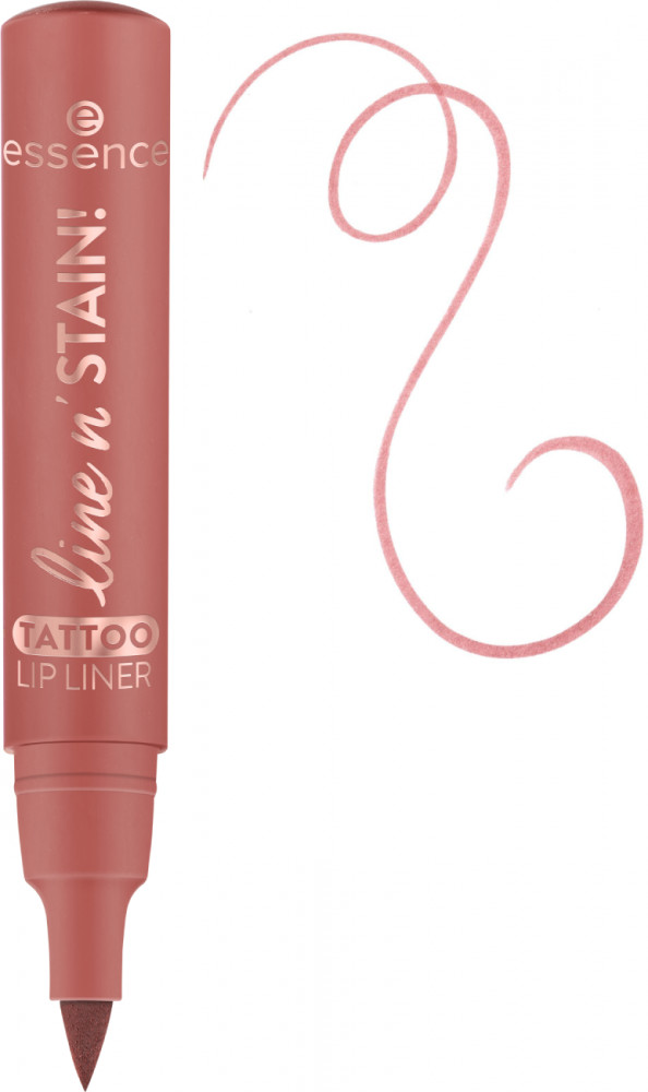 Подводка для губ жидкая «Line n' Stain! Tattoo Lip Liner», тон 02 Must Have Brown | Essence