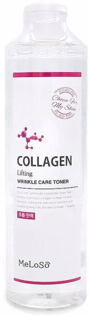 Лифтинг-тонер с морским коллагеном «Collagen Lifting Wrinkle Care Toner» | Dr.Meloso