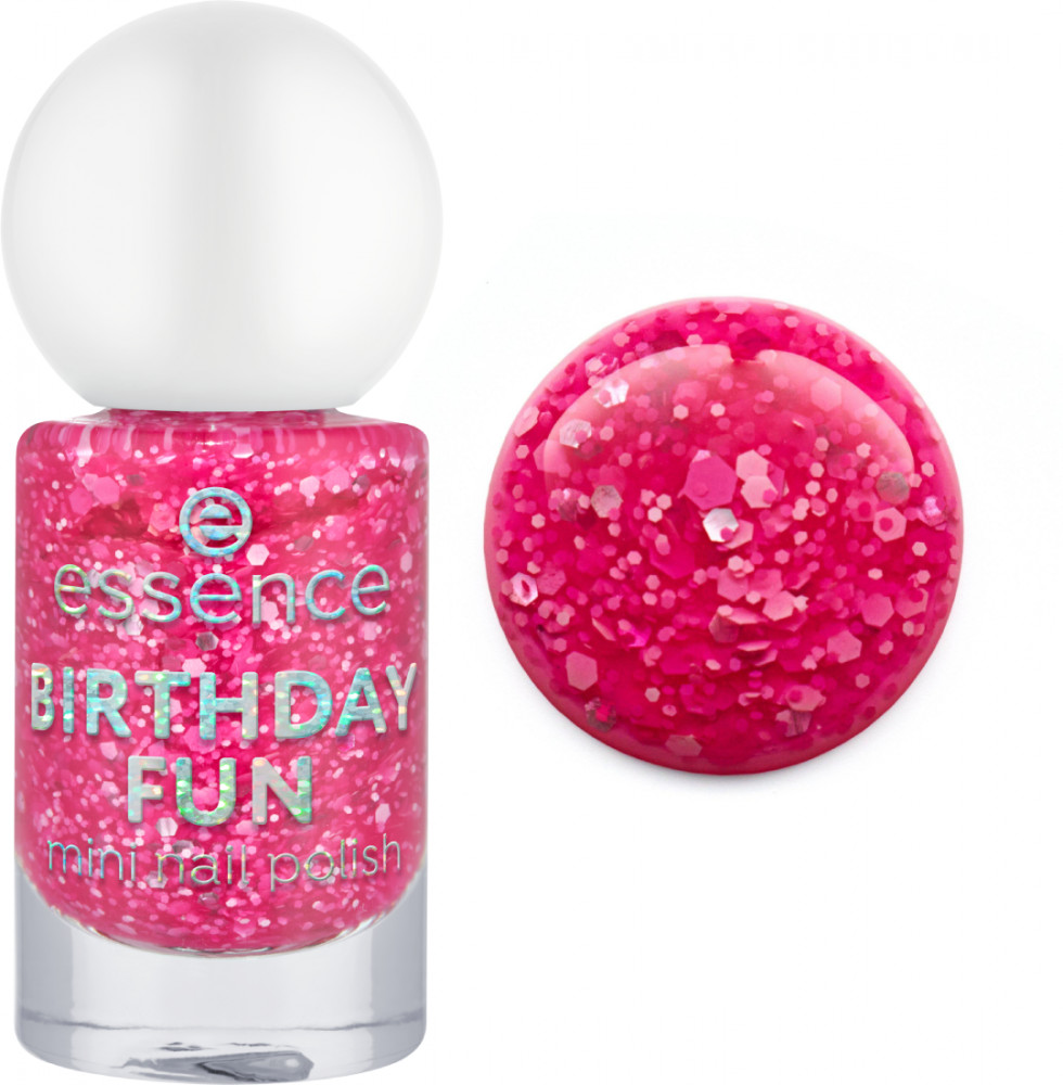 Мини-лак для ногтей «Birthday Fun. Mini nail polish», оттенок 05 | Essence