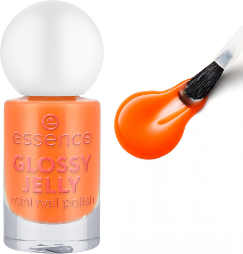 Мини-лак для ногтей «Glossy Jelly. Mini nail polish», оттенок 03 | Essence