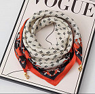 белый-оранжевый