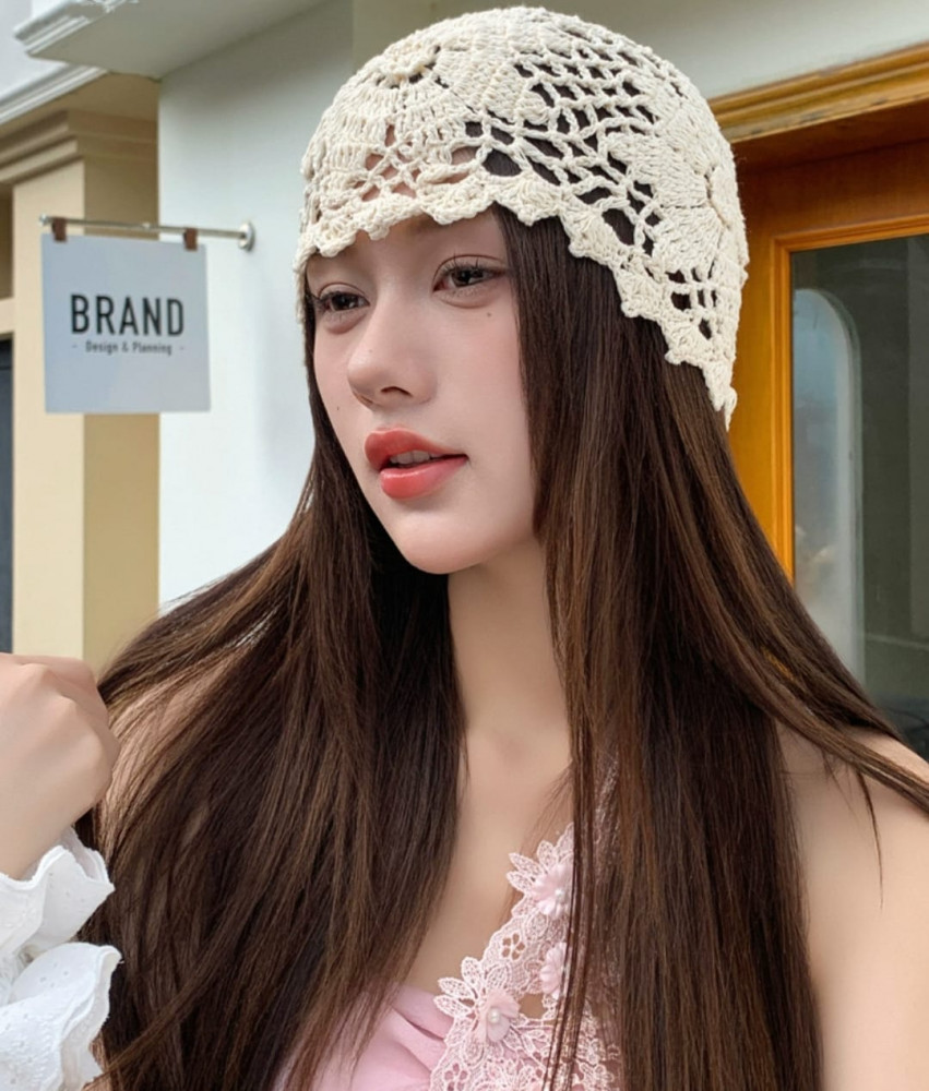 Шапка вязаная женская