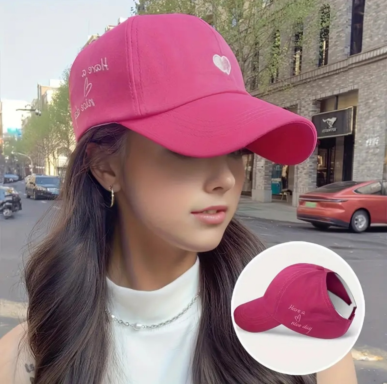 Бейсболка летняя для девочек