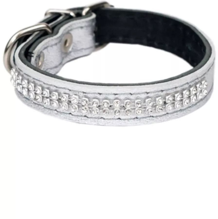 Ошейник для кошек и собак со стразами | Ред Пластик