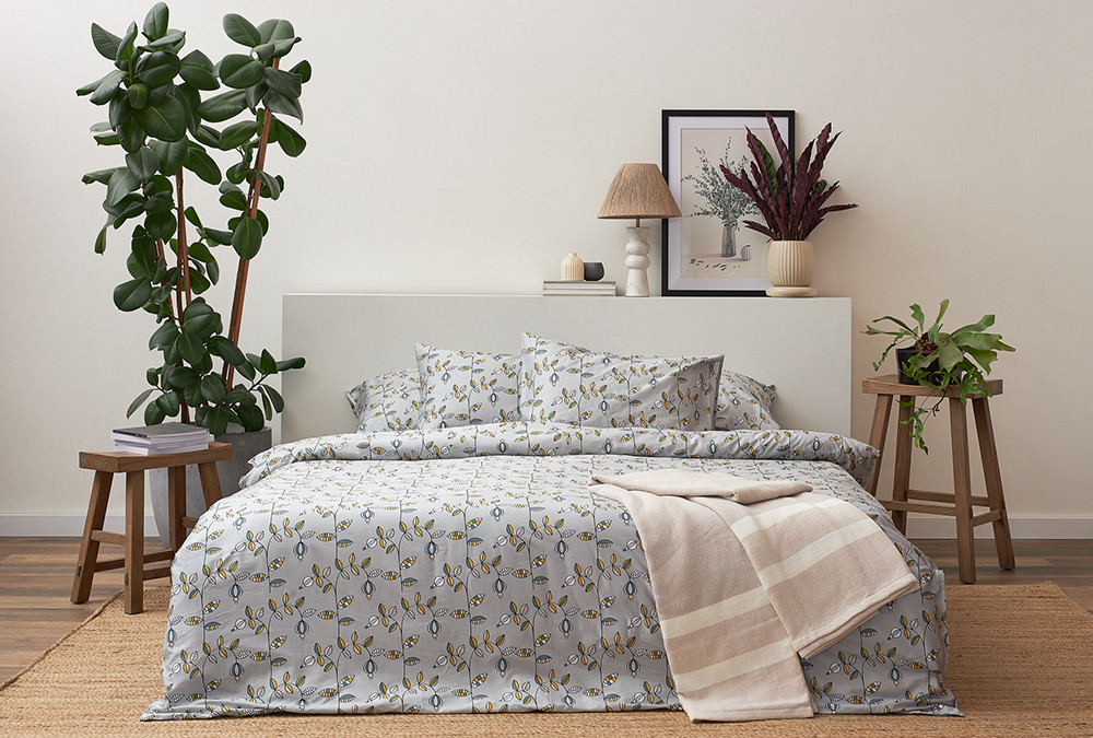 Комплект постельного белья «Ягоды тайги» | Russian North | Tkano