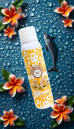 Солнцезащитный спрей «Desert Flower whitening sunscreen spray SPF50+»