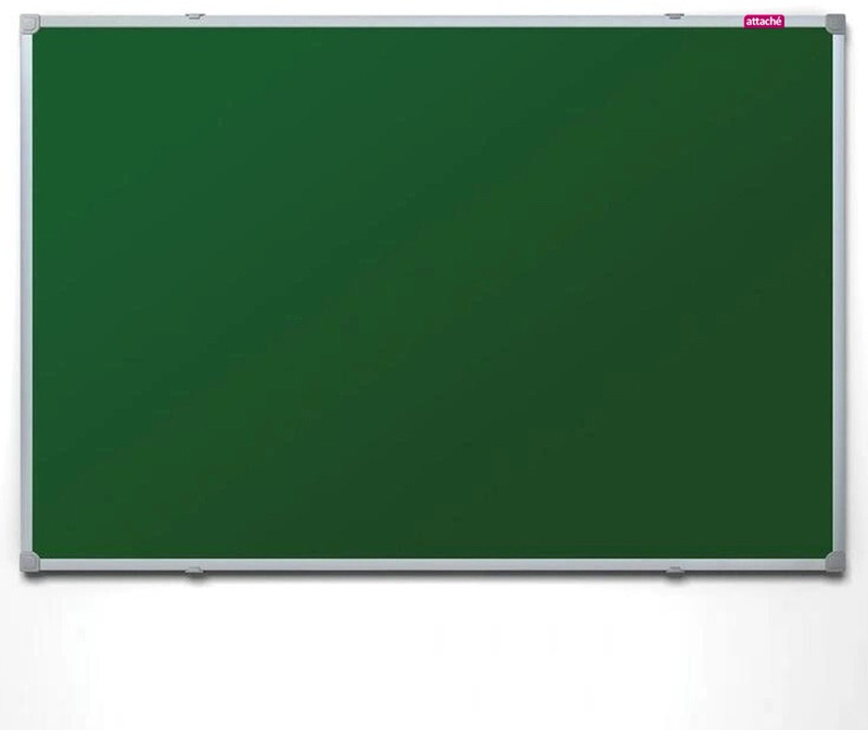 Доска меловая - магнитная зеленая 100х150 Attache Россия | Attache