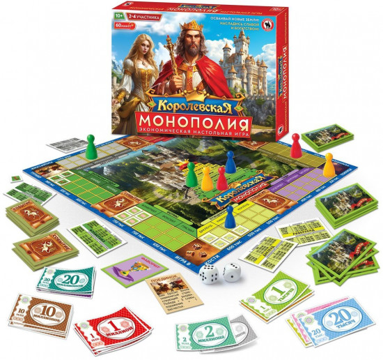 Игра настольная «Королевская монополия»
