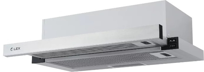 Вытяжка Hubble 2M 600 Inox | LEX