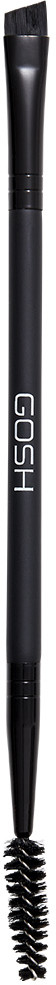 Кисть для макияжа бровей «Double-ended Slanted Brow Brush» | Gosh