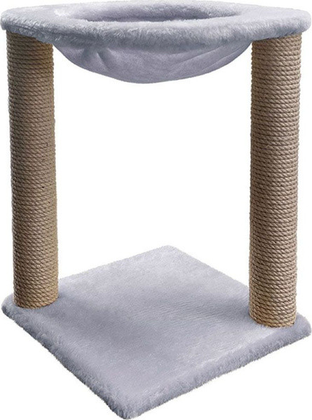 Когтеточка-столбик с гамаком | Зверье мое