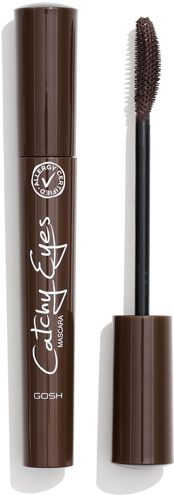 Тушь для ресниц «Catchy Eyes Mascara Allergy Certified», оттенок 002 Brown | Gosh