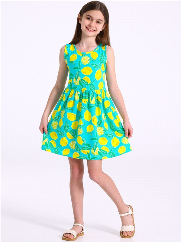 Платье для девочек | Променад | Апрель
