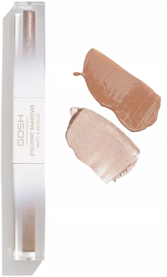 Тени для век «Eyeconic Shadows Matte&Metallic», оттенок 002 Sassy | Gosh