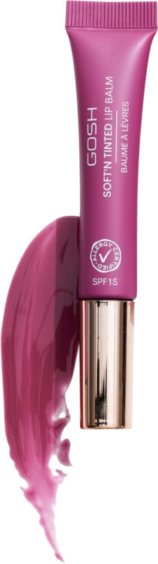 Бальзам для губ «Soft`n Tinted Lip Balm» SPF15, тон 006 Berry | Gosh