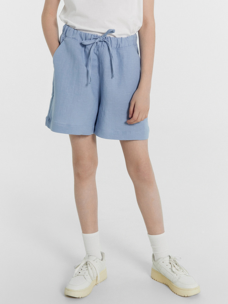Шорты для девочек | Льняная коллекция | Mark Formelle
