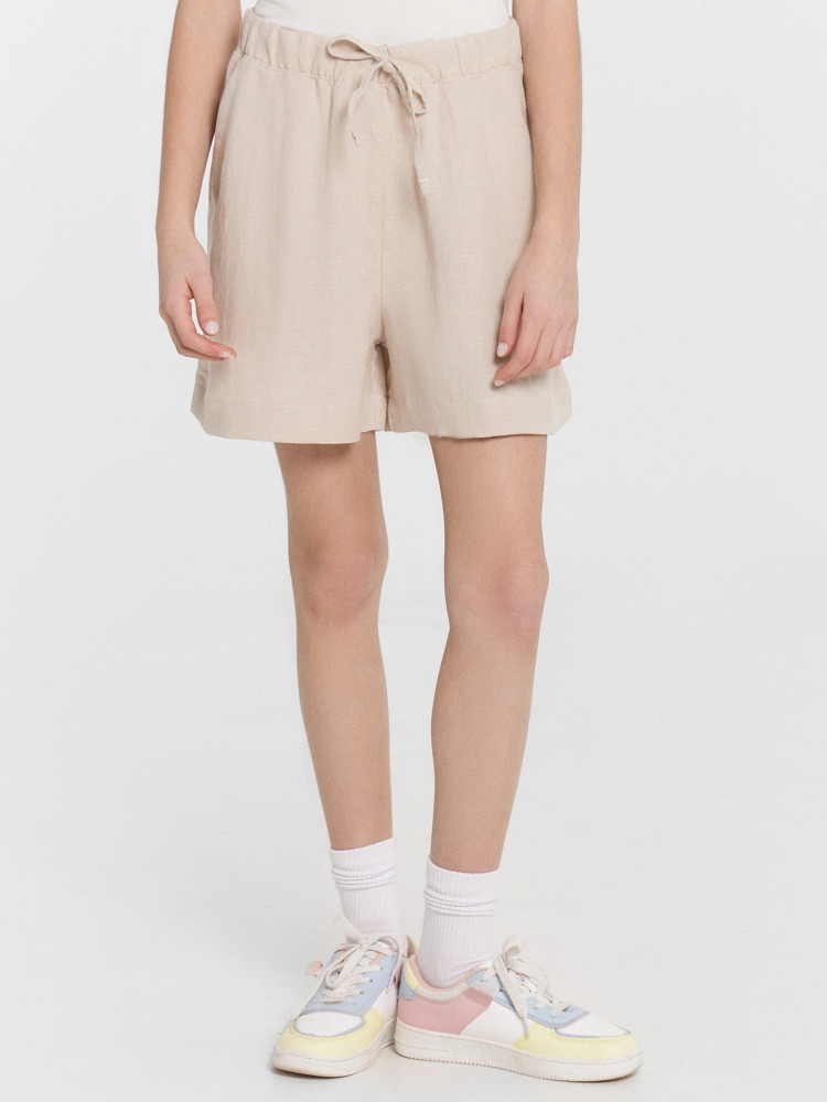 Шорты для девочек | Льняная коллекция | Mark Formelle