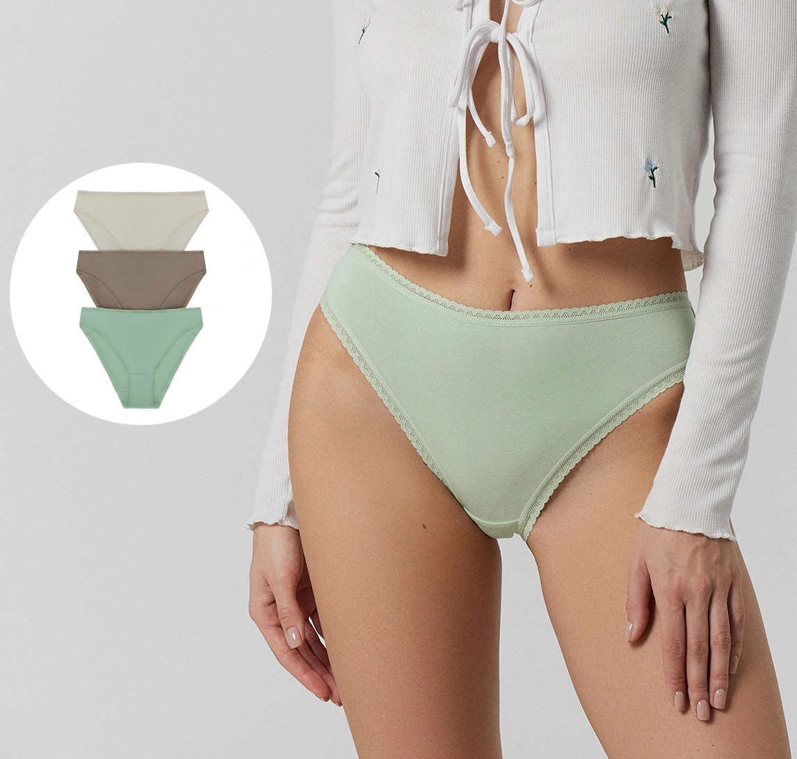 Трусы-слип женские комплект | Mark Formelle