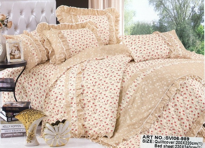 Комплект постельного белья «Tango» (арт. prov989-3, евро, сатин, 2 наволочки 50х70 и 2 наволочки 70х70) | Provence | ТекстильГрупп