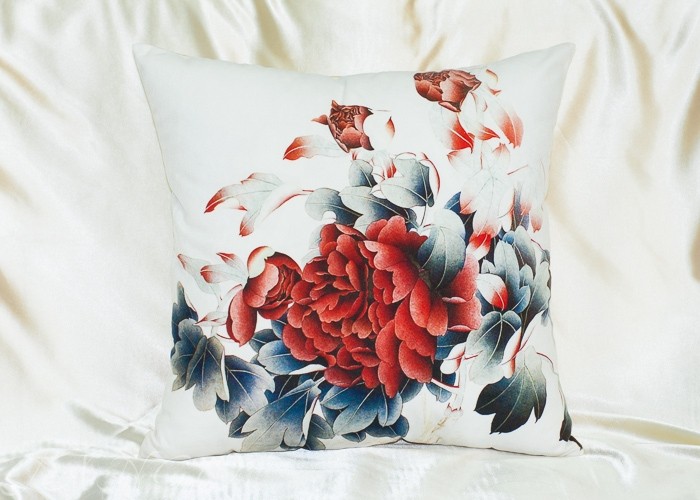 Наволочка декоративная (арт. pd221-23, бархат, размер 45х45) | ТекстильГрупп