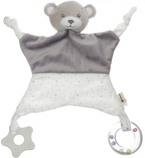 Комфортер-игрушка «Серый мишка»