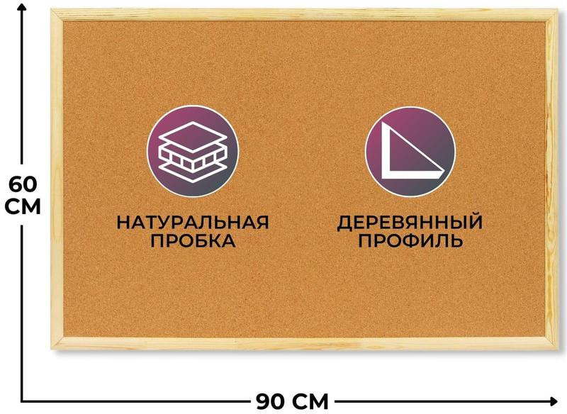 Доска пробковая | Attache