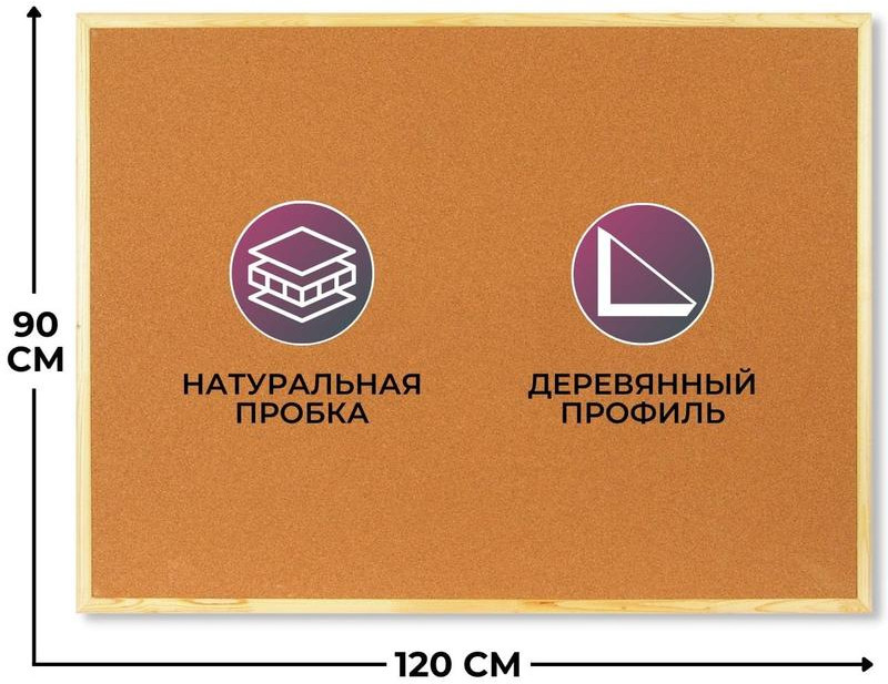 Доска пробковая | Attache