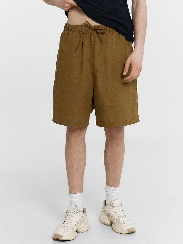 Шорты мужские | Льняная коллекция | Mark Formelle