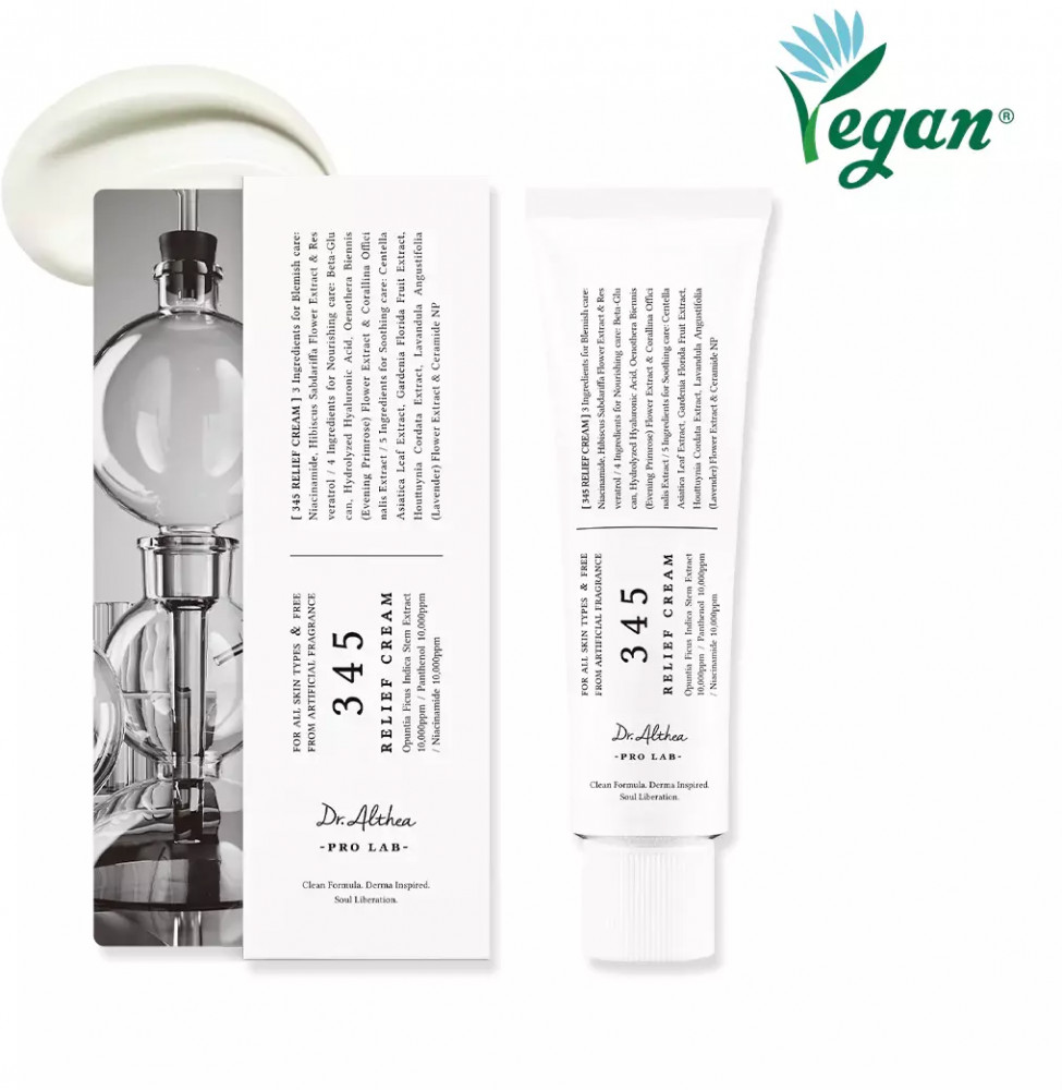 Крем для лица восстанавливающий «345 Relief Cream» | Dr. Althea