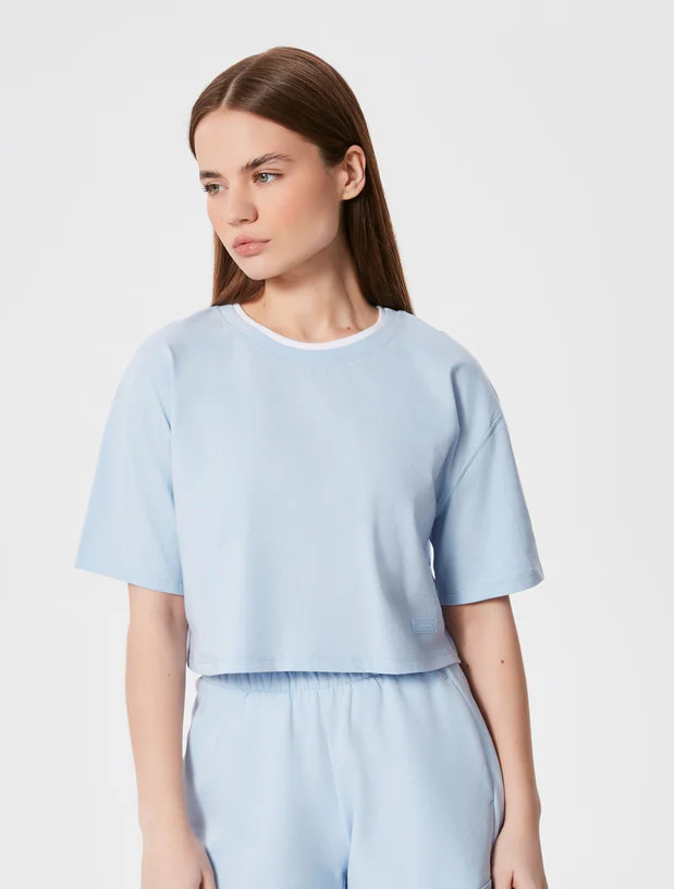 Футболка женская | Color Basic | ТВОЕ