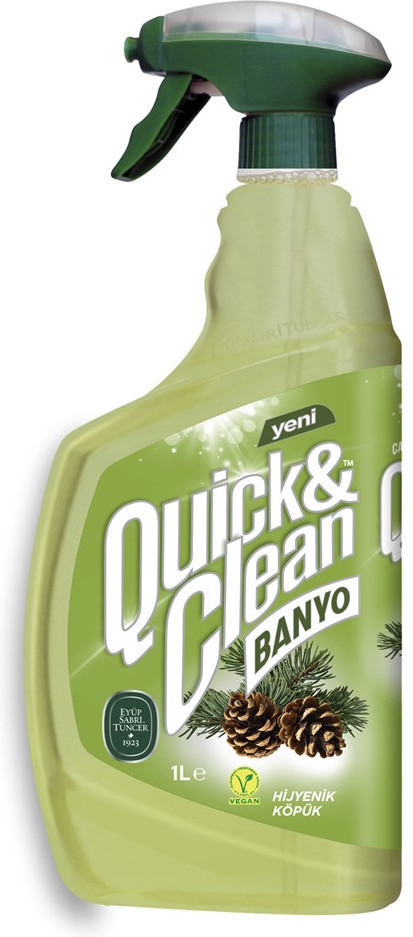 Гигиеническое пенное чистящее средство с сосновым маслом и уксусом «Quick and Clean» | Eyup Sabri Tuncer