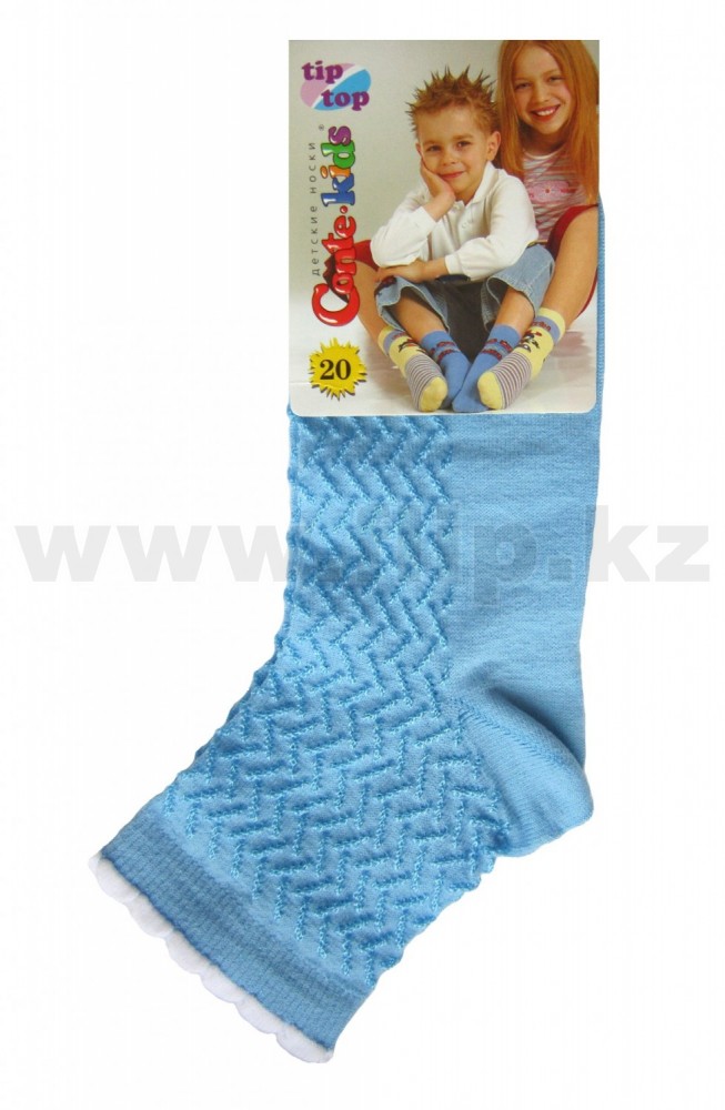 Детские носки "TIP-TOP" из вискозы с резинкой "пикот" | Tip-Top | Conte Elegant