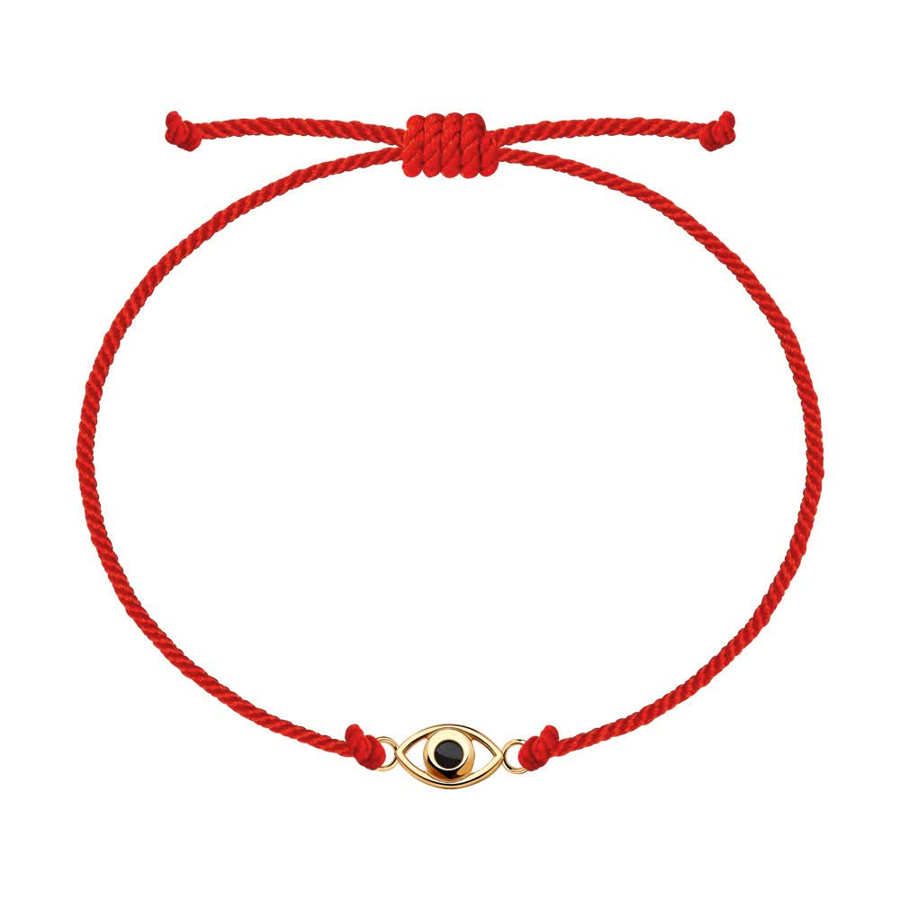 Браслет из золочёного серебра «Защита» | Present | Diamant