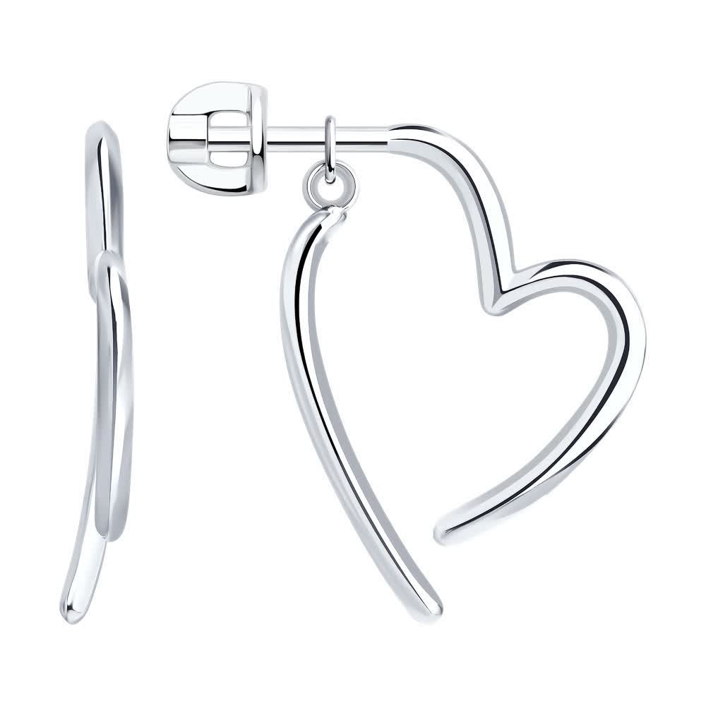 Серьги из серебра | Diamant