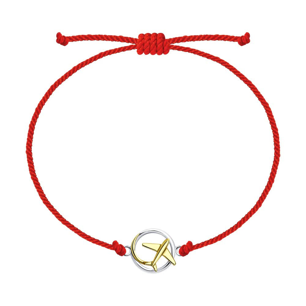 Браслет из золочёного серебра | Present | Diamant