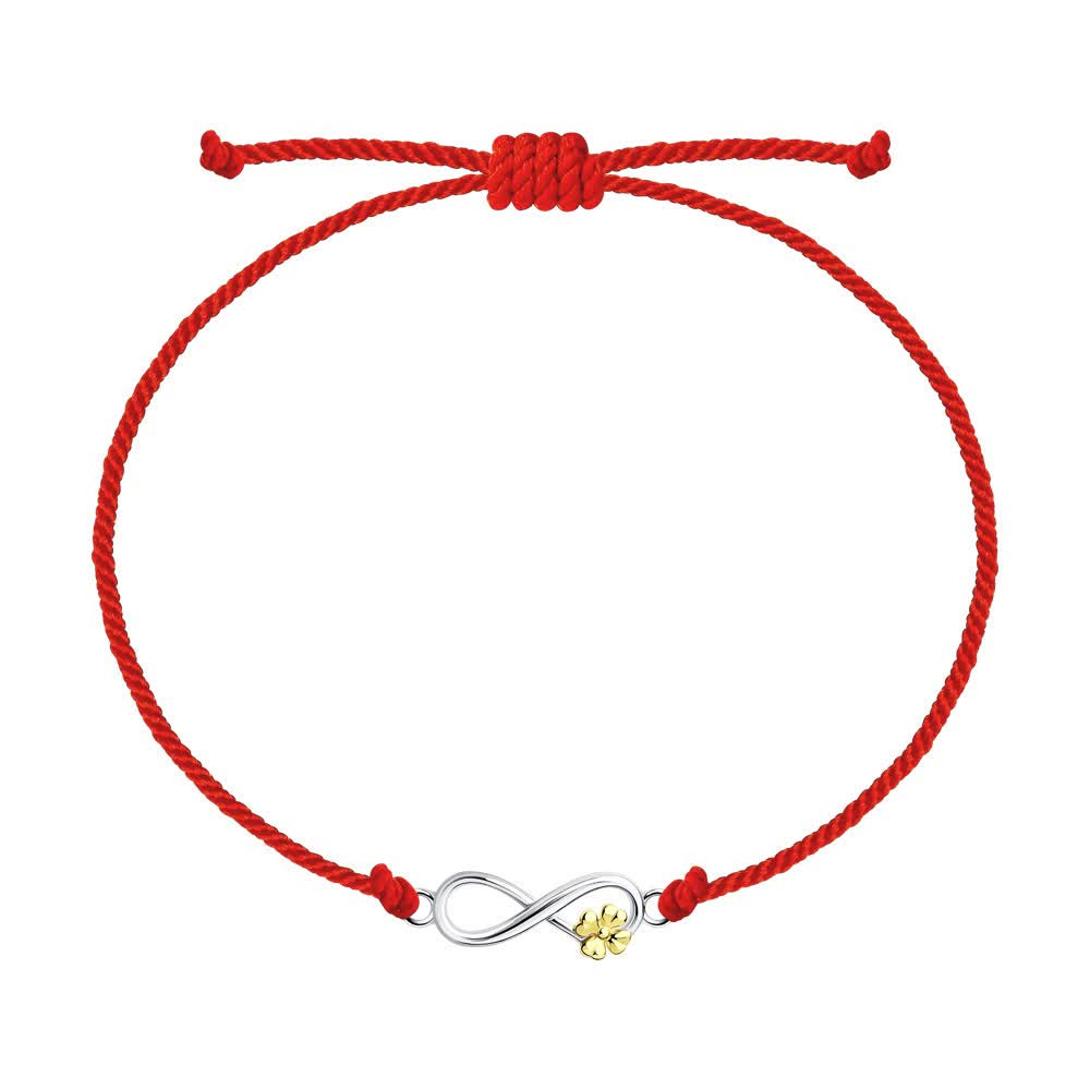 Браслет из золочёного серебра «Удача» | Diamant