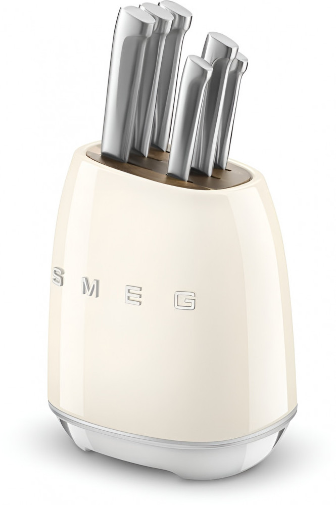 Набор ножей кухонных с подставкой | SMEG