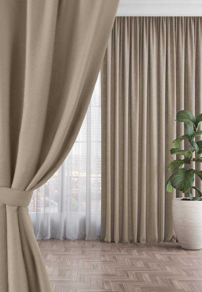 Комплект штор «Канвас» | Волшебная ночь