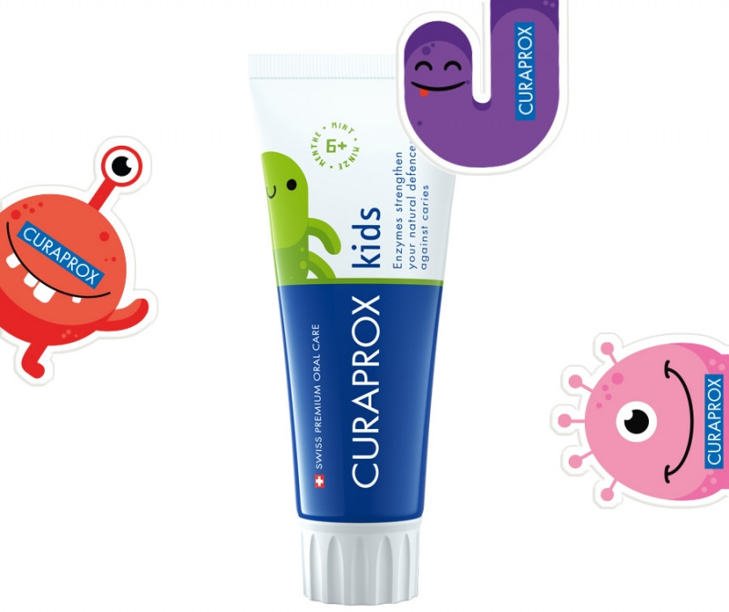 Зубная паста со вкусом мяты | Curaprox