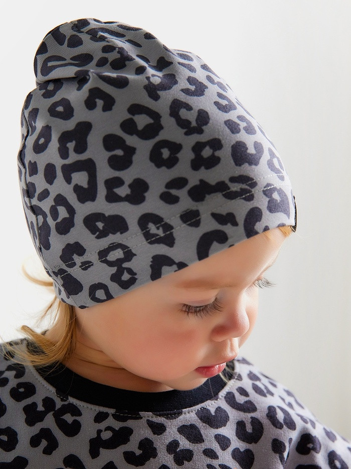 Шапка для девочек «Trendy grey» | Крошка Я