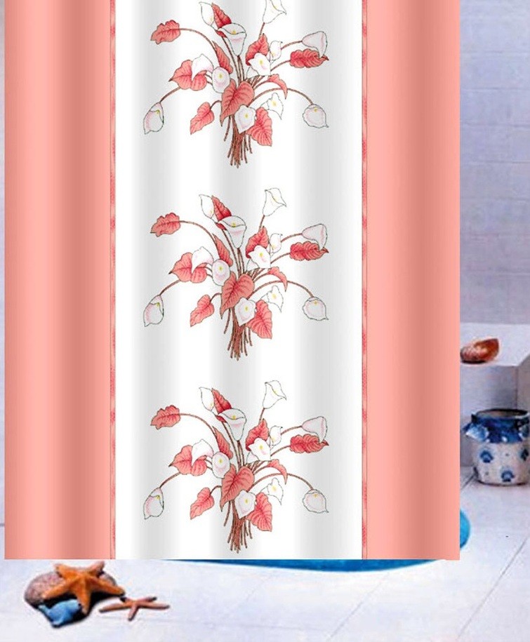 Штора для ванны "Цветы" (180x200 см) | Шторы для душа | Aquarius