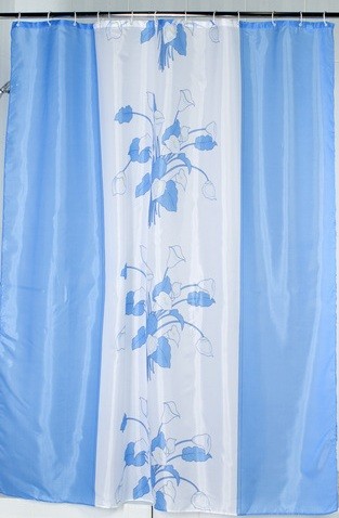 Штора для ванны "Цветы" (180x200 см) | Шторы для душа | Aquarius