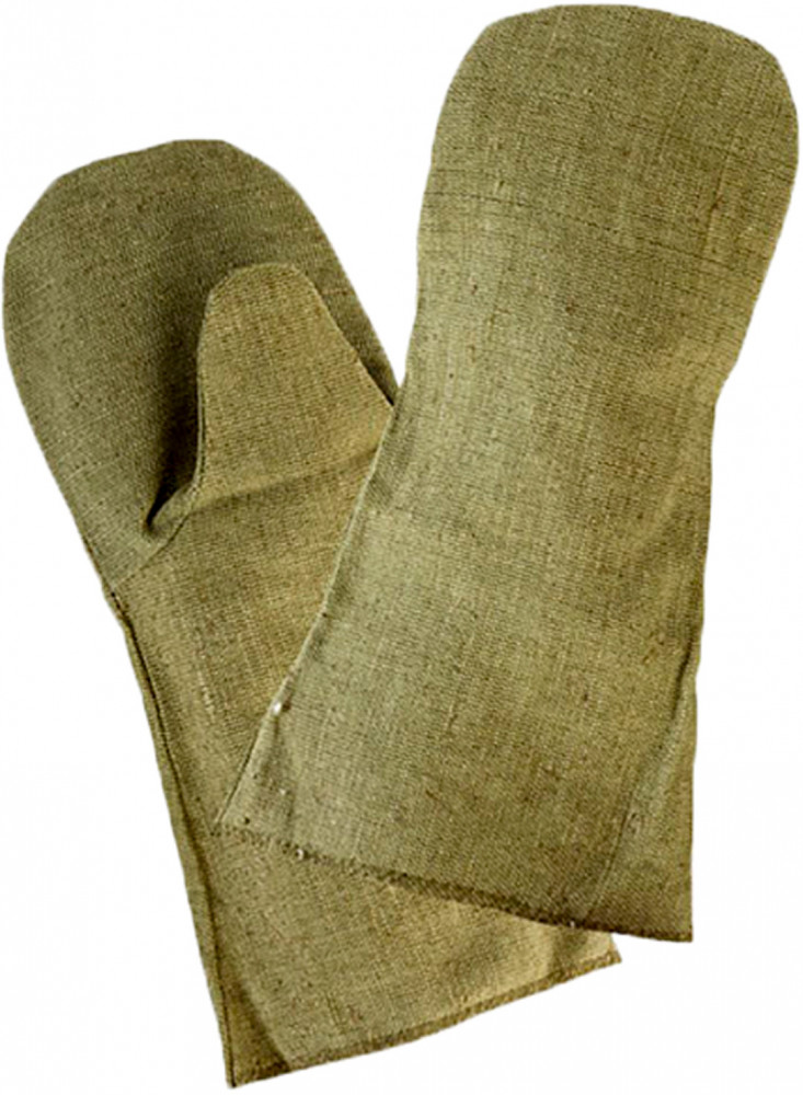 Краги брезентовые с огнеупорной пропиткой